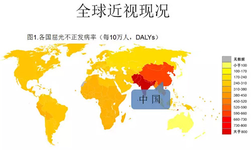 中学生还是大学生,视力不良率都在不断上升,这里说的视力不良包括近视