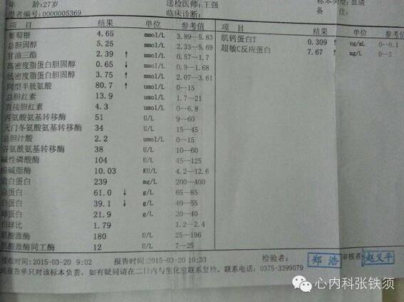 冠心病 心肌梗死并不是老年人的专利!