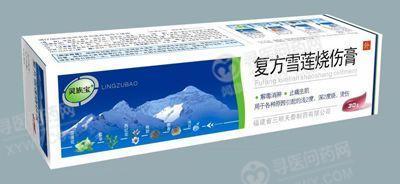 2 8 【通用名稱】 複方雪蓮燒傷膏 【功能主治】: 解毒